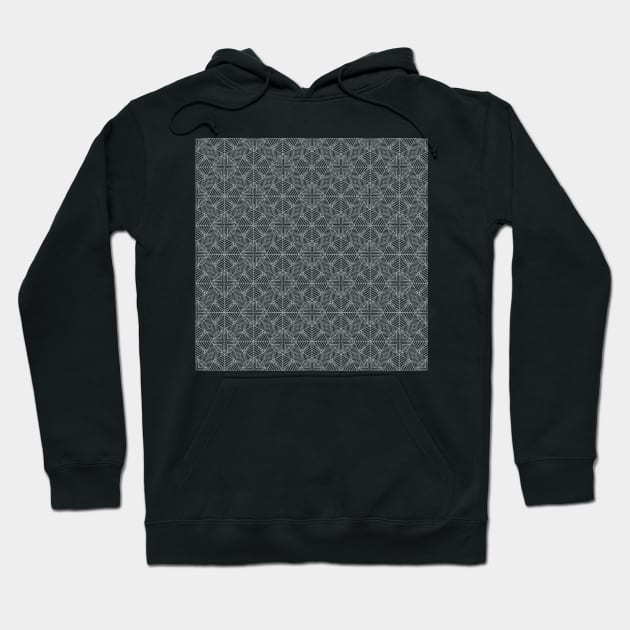 Geo Squares 2 Grey Hoodie by ProjectM